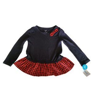 Carter's Red Buffalo dress‎ NWT Size 2T